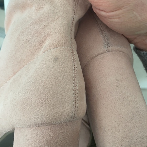 MIA Open-toed Booties in Blush Pink GUC and super cute! Size 8.5 - Picture 7 of 13